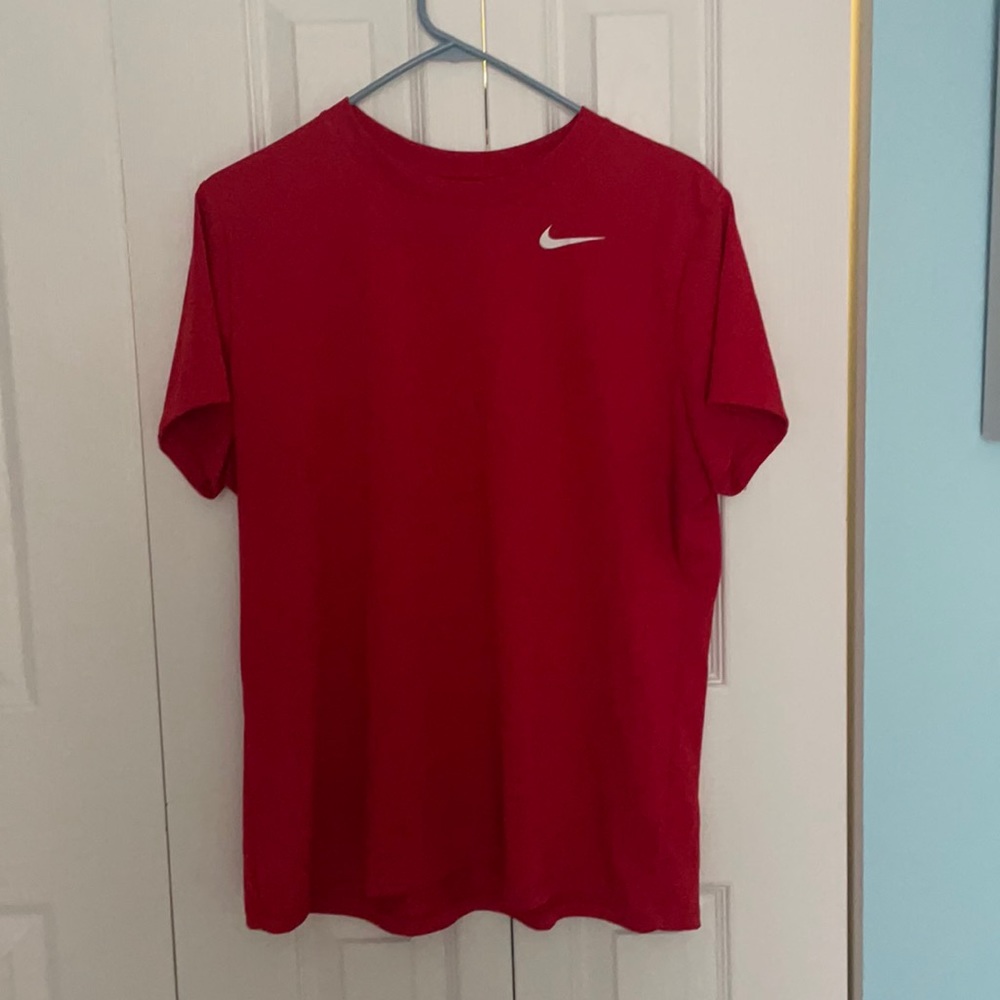 Red Nike Athletic Shirt